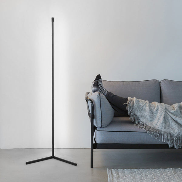 Minimalist Modern Strip LED RGB Dimming with Remote Floor Lamp