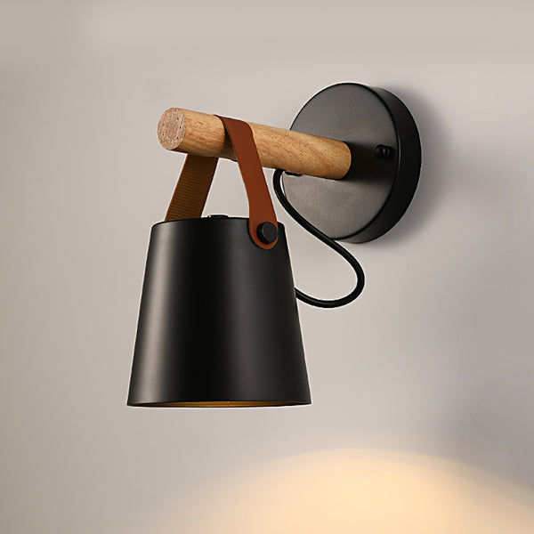 Wooden Nordic Hanging Lamp Wall Light