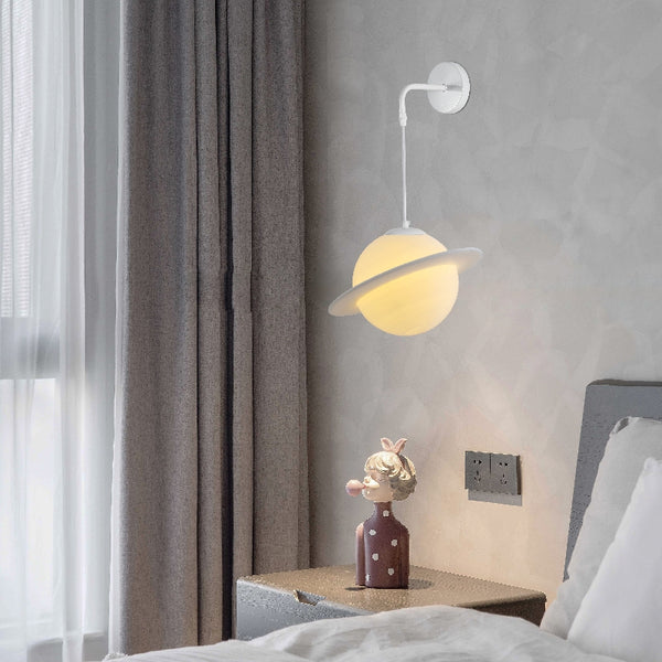 Modern Wall Sconces Planet Round Shape Lamp Wall Lights