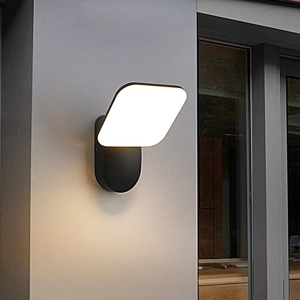 Square Modern LED Waterproof Outdoor Lamp Wall Light