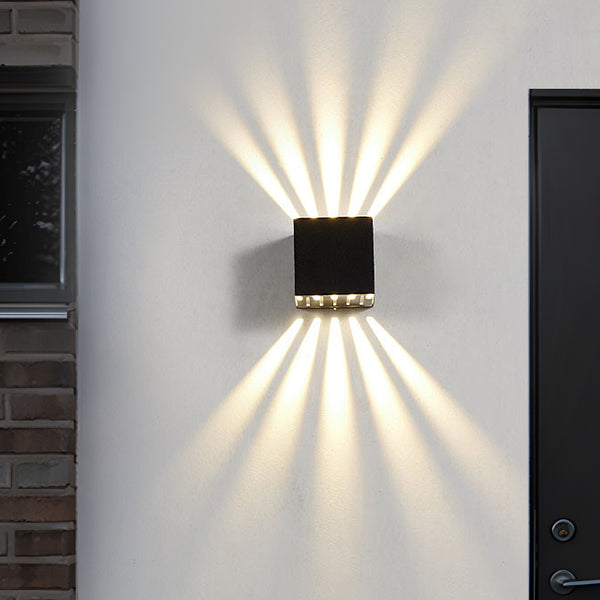 Aluminium IP65 Outdoor LED Up and Down Wall Light
