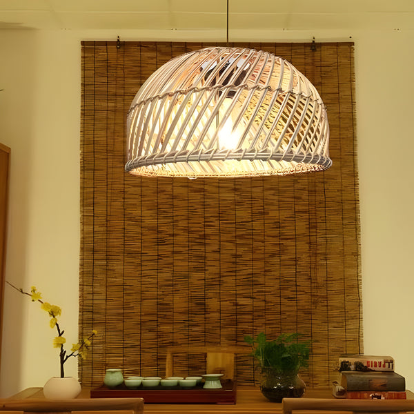 Handmade Rattan Bamboo Pendant Light