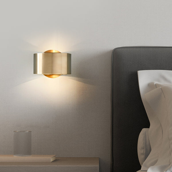 4W Gold Rotatable Wall Light