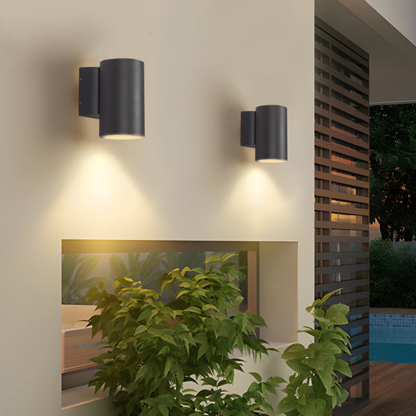 IP65 Minimalist Up and Down LED Waterproof Wall Light for Patio and Yard