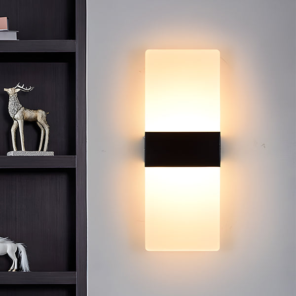 Rectangular Acrylic 6W LED Modern Wall Lighting