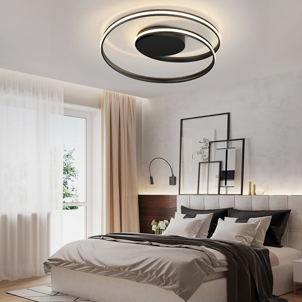 Modern Circular Dimming LED Flush Ceiling Light