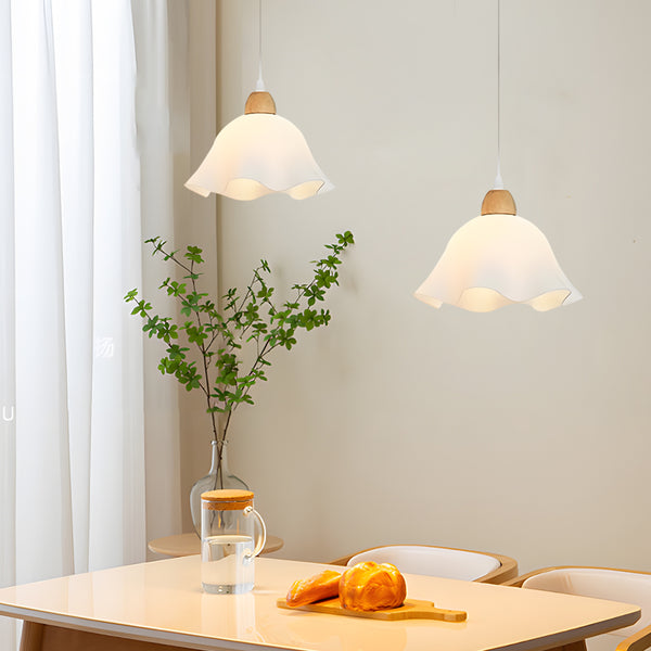 Scandinavian Arcylic 1-Light Pendant Light For Dining Table