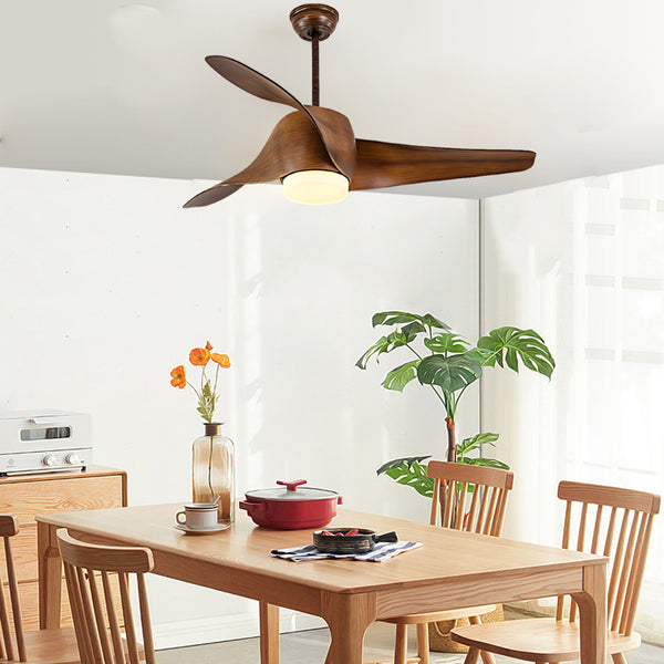 Intelligent Timer 3-step Dimming Ceiling Fan With Light