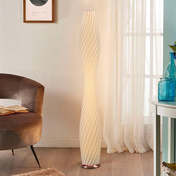 Unique Style Rose Gold Base Led White standing Floor Light Floor Lamp