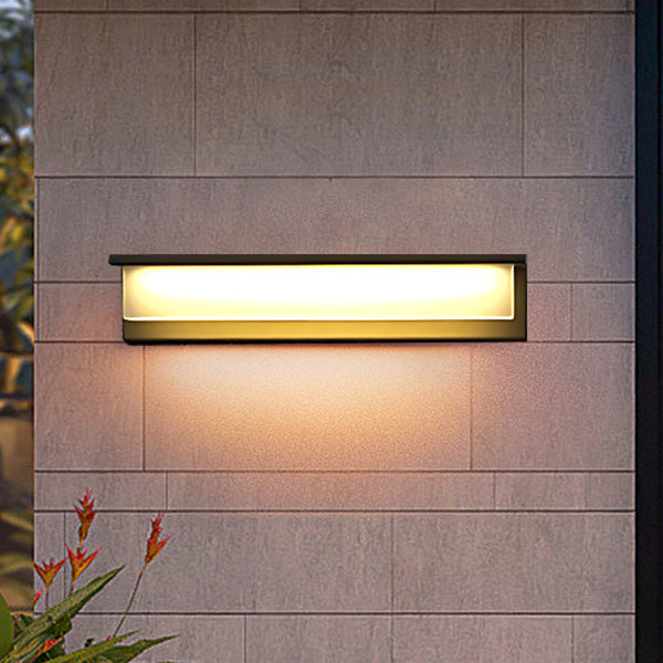 Solar Outdoor Waterproof Energy saving Long Strip LED Wall Light