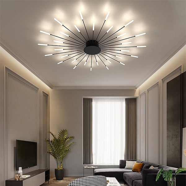 Modern Acrylic Lampshade Flush Ceiling Light