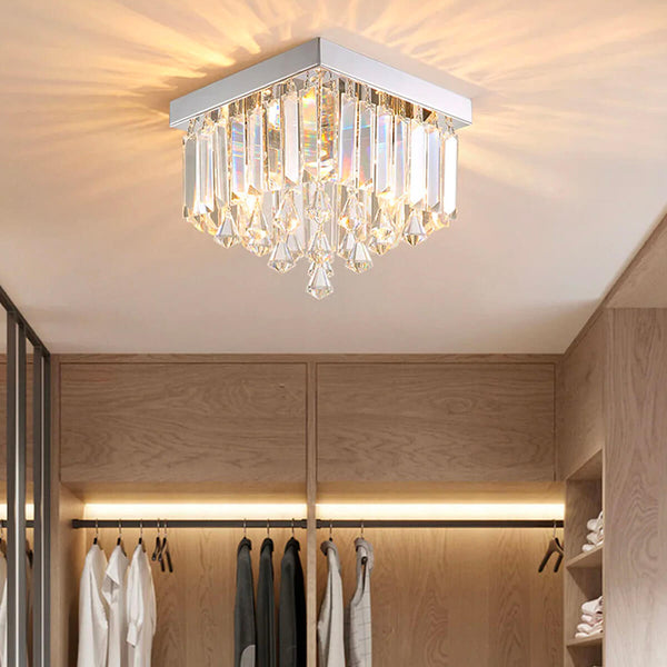 Modern Design Crystal Ceiling Light - Flush Ceiling Lights