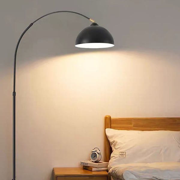 Modern Black Height Adjustable 180 cm Floor Lamp